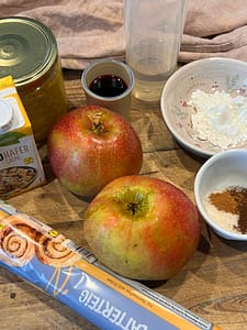 Einfache Apfeltaschen Einfache Apfeltaschen