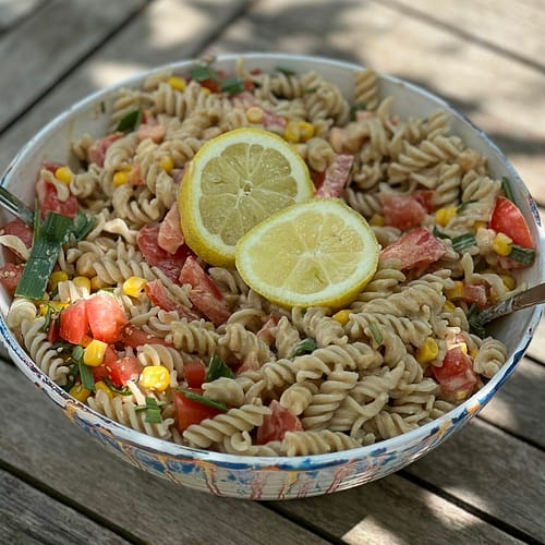 Sommerlicher Nudelsalat