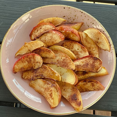 Schneller Apfelsnack