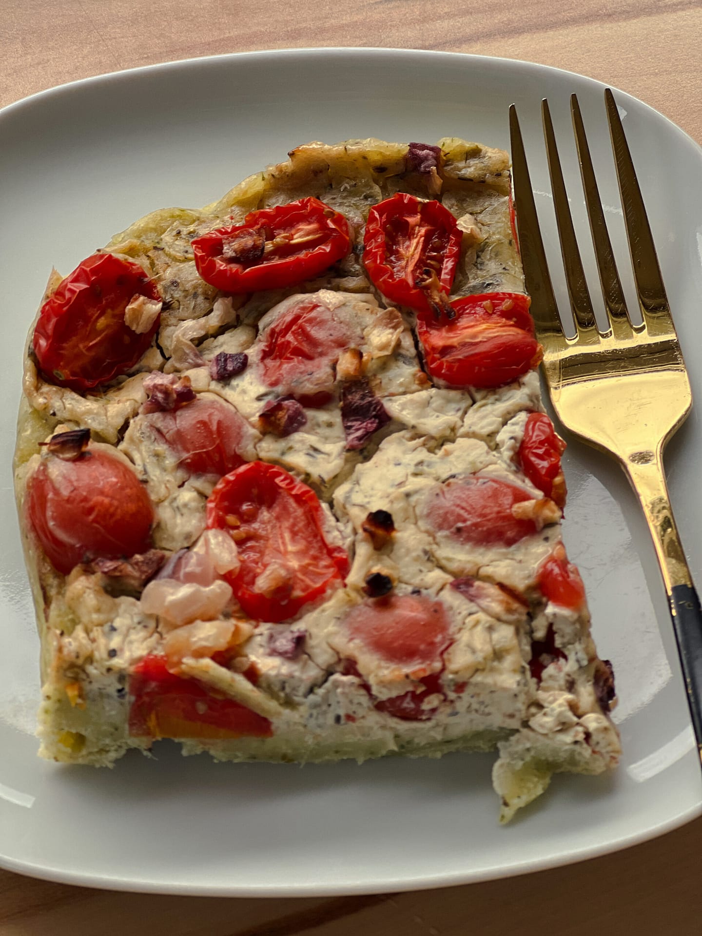 Tomaten Frischkäse Quiche Tomaten-Frischkäse-Quiche