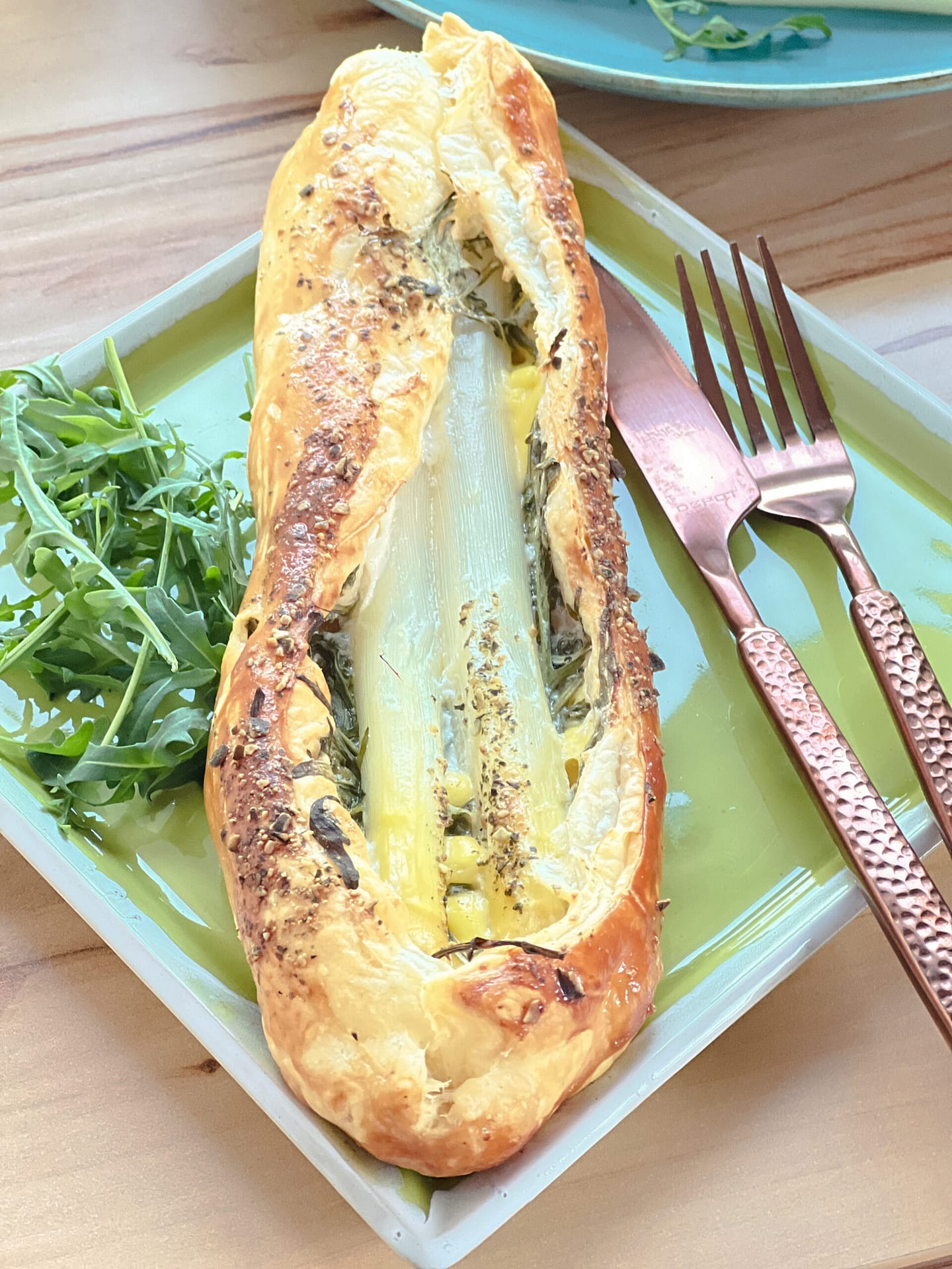 Spargel im Blätterteig vegan Spargel im Blätterteig vegan