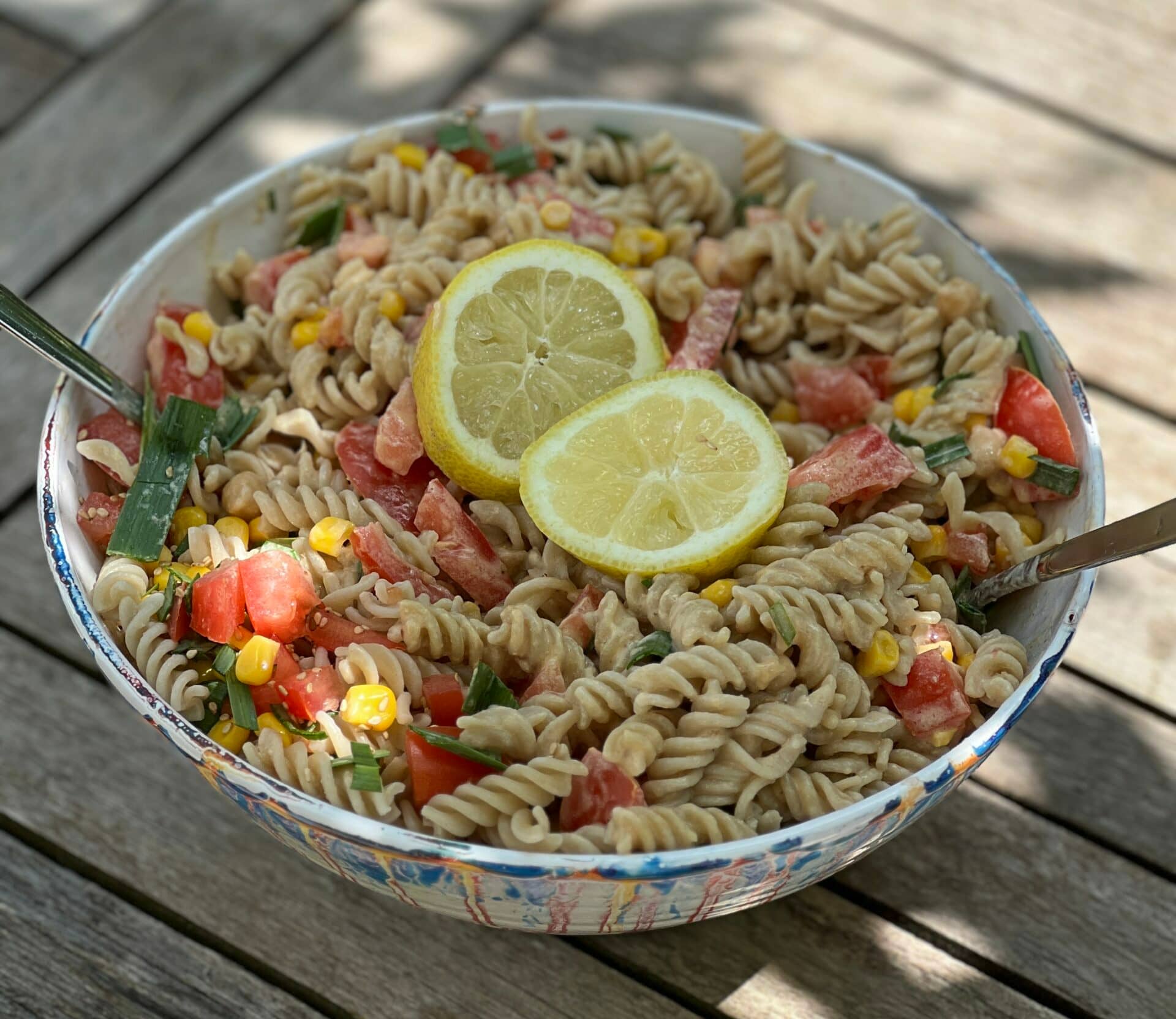 Sommerlicher Nudelsalat Sommerlicher Nudelsalat